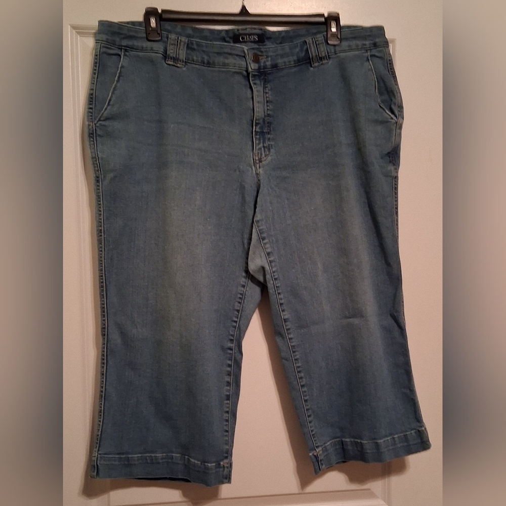 Chaps Denim Crop